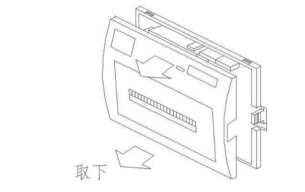 消防主機打印紙更換